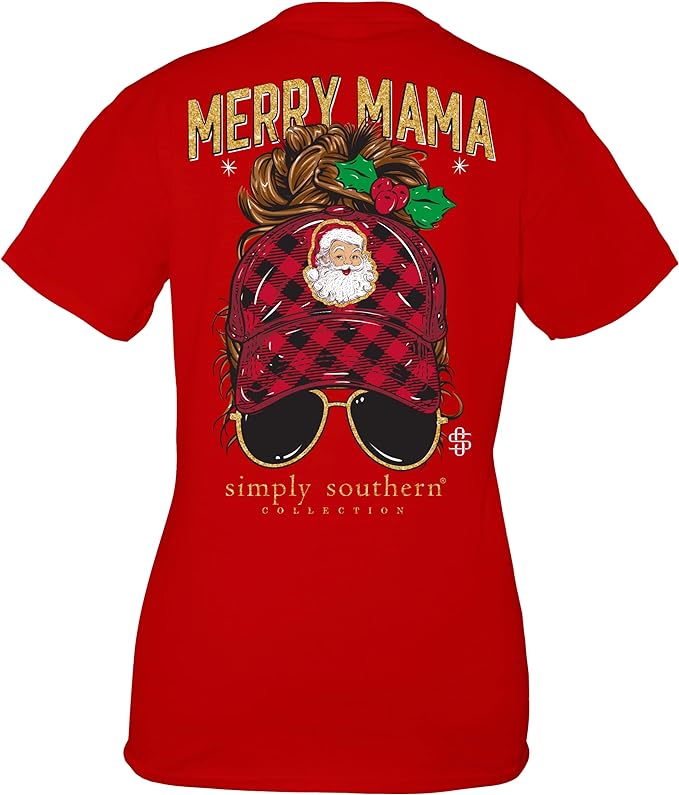 Merry Mama - Messy Bun - SS - S22 - Adult T-Shirt