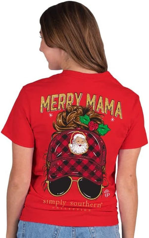 Merry Mama - Messy Bun - SS - S22 - Adult T-Shirt