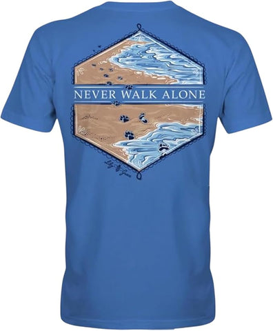 Never Walk Alone - Adult T-Shirt - Lily Grace