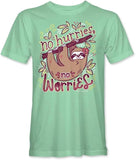 No Worries - Sloth - YOUTH T-Shirt - Itsa Girl Thing