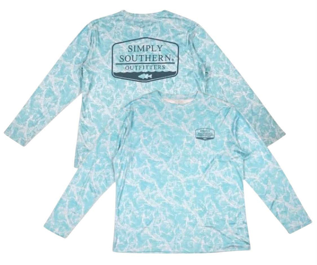 Rash Guard - Ocean - S24 - Simply Southern