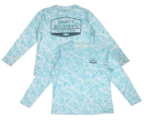 Rash Guard - Ocean - S24 - Simply Southern