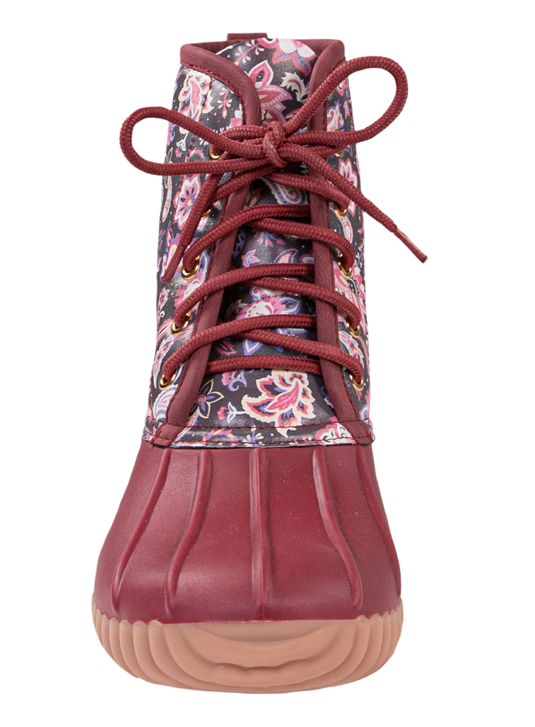 Rain Boots Lace Up - Bloom - F21 - Simply Southern
