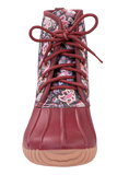 Rain Boots Lace Up - Bloom - F21 - Simply Southern