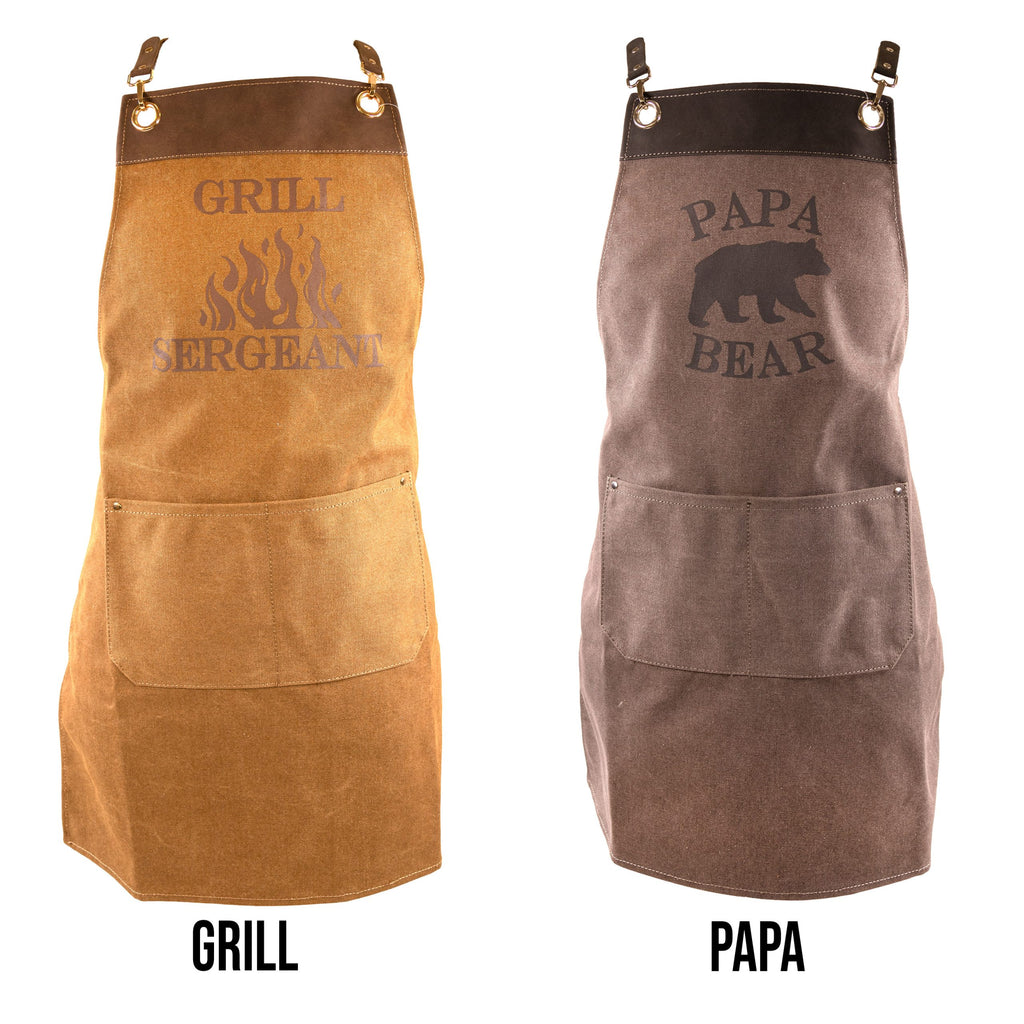 Leather Grill Apron - F23 - Simply Southern
