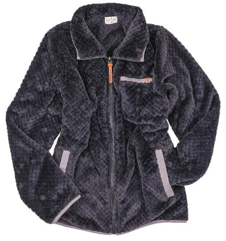 Simply Soft Jacket - Black - Full Zip Coat - F24 - Simply Southern