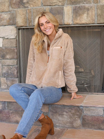 Simply Soft Jacket - Desert - Full Zip Coat - F24 - Simply Southern
