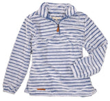 LUXE Simply Soft Sherpa - Steel - Pullover - F24 - YOUTH Simply Southern