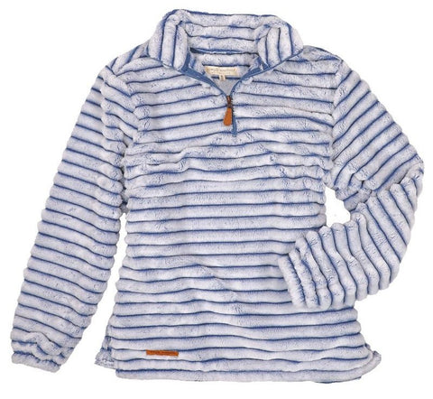 LUXE Simply Soft Sherpa - Steel - Pullover - F24 - YOUTH Simply Southern