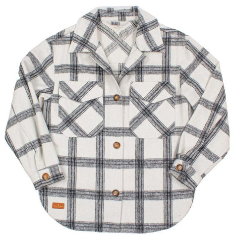 Women's Long Sleeve Shacket/Jacket - Brush - F24 - Simply Southern