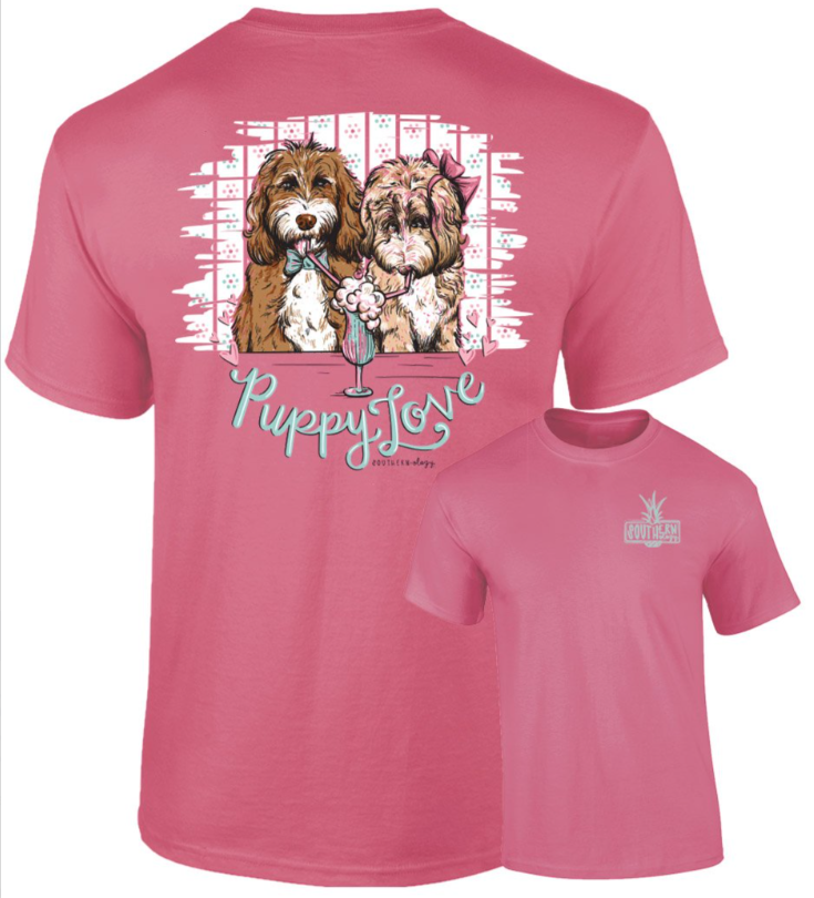 Puppy Love - Adult T-Shirt - Southernology