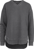 Melange West Hall - Black - Long Sleeve Crew - Royce