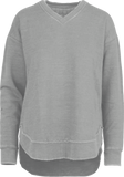 Melange West Hall - Grey - Long Sleeve Crew - Royce
