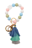 Bead Bangle Silicone - F23 - SS