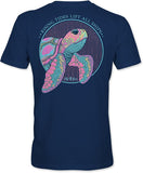 Rising Tides Turtle - Adult T-Shirt - Lily Grace