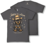 Yeehaw and Amen - Dachshund - S26 - SS - YOUTH T-Shirt