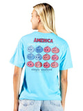 America Squishy The Best - Since 1776 - Dumplings - USA - S26 - SS - Adult T-Shirt
