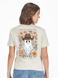 Apparently I Have An Attitude - Ghost - Western - Fall - Halloween - S26 - SS - Adult T-Shirt