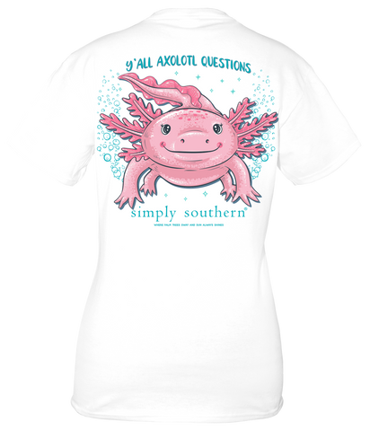 Y'all Axolotl Questions - SS - S24 - YOUTH T-Shirt