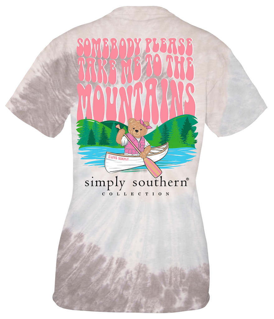 Somebody Please Take Me To The Mountains - Tie Dye - S23 - SS - YOUTH T-Shirt