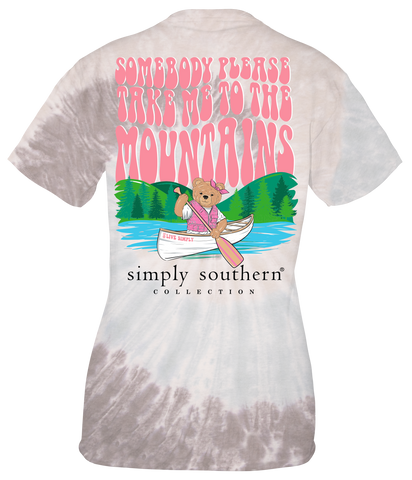 Somebody Please Take Me To The Mountains - Tie Dye - S23 - SS - YOUTH T-Shirt