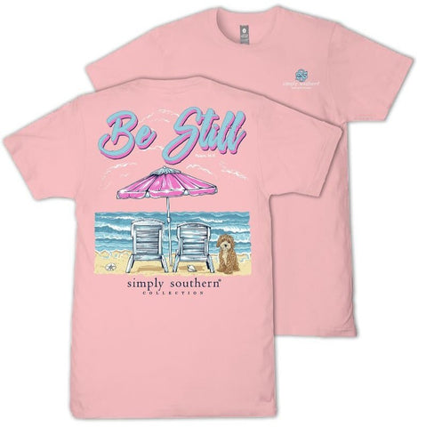 Be Still - Dog - Beach - S26 - SS - Adult T-Shirt