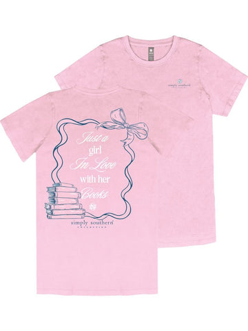 Just a Girl in Love with Books - SS - F25 - Adult T-Shirt