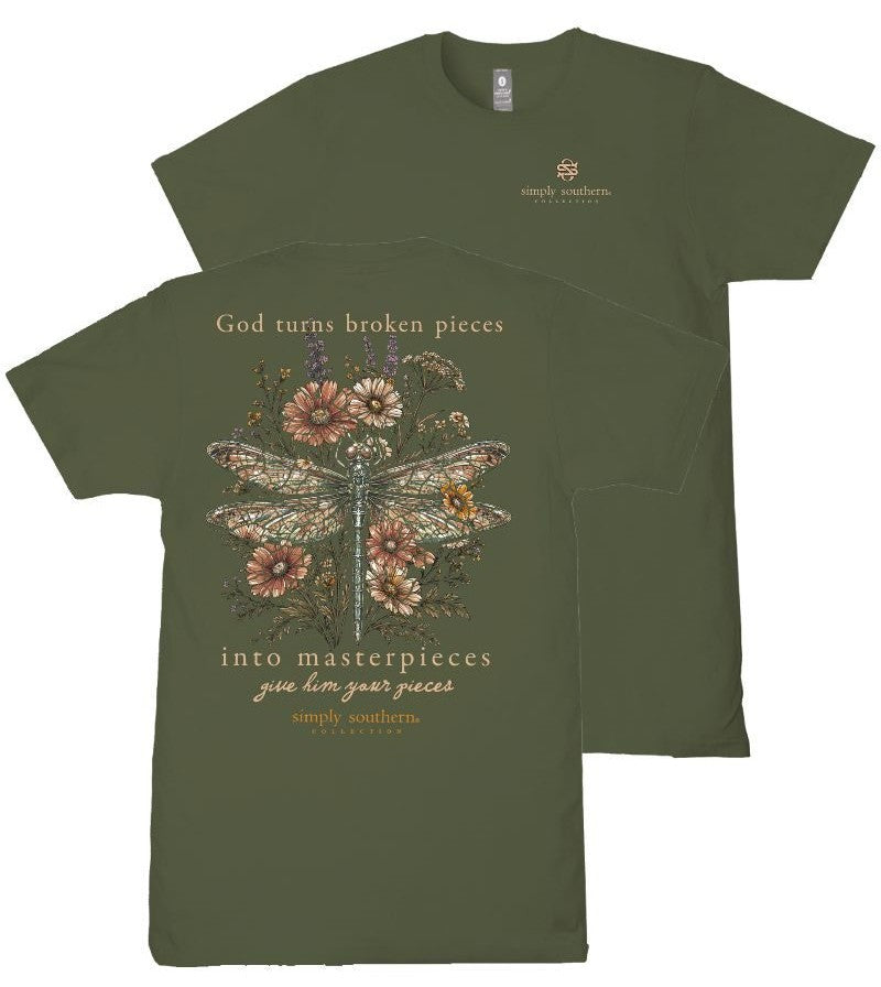 God Turns Broken Pieces Into Masterpieces - F26 - SS - YOUTH T-Shirt