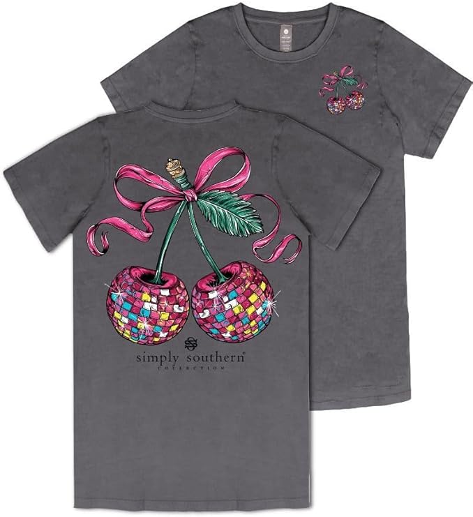 Cherry Disco Ball - SS - F25 - Adult T-Shirt