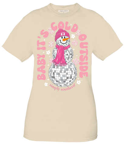 Baby It's Cold Outside - Snowman - F23 - SS - Adult T-Shirt