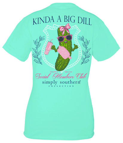 Kinda A Big Dill - Pickles - SS - S24 - Adult T-Shirt