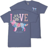 Dog Love - Paw - Patchwork - Bow - S26 - SS - YOUTH T-Shirt