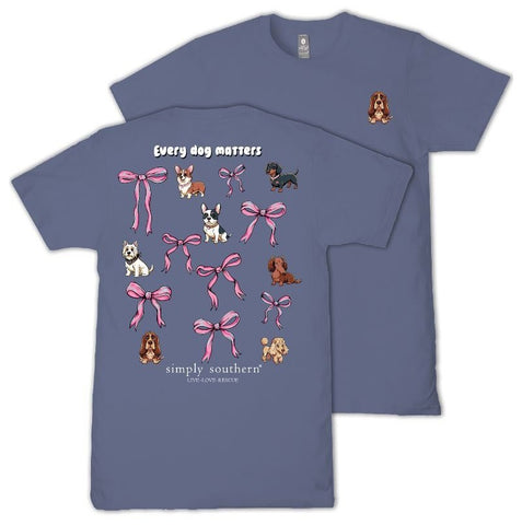 Every Dog Matters - Pink Bows - S26 - SS - Adult T-Shirt