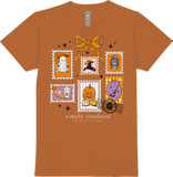 Fall Stamps - Halloween - Ghost - Witch Hat - Pumpkin - Latte - Bow - F25 - SS - YOUTH T-Shirt