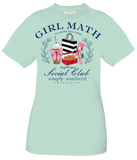 Girl Math - It's Basically Free - Coquette Girl - Social Club - SS - S24 - Adult T-Shirt
