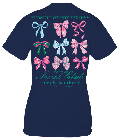 Hair Tie - Pursuit of Preppiness - Coquette Girl - Social Club - SS - S24 - YOUTH T-Shirt