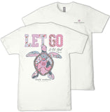 Let Go & Let God - Turtle - Patchwork - F26 - SS - YOUTH T-Shirt