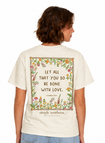Let All That You Do Be Done With Love - F26 - SS - Adult T-Shirt