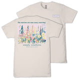 His Mercies Are New Every Morning - Floral - S26 - SS - YOUTH T-Shirt