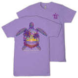 Night Turtle - Palm Trees - S26 - SS - Adult Medium T-Shirt (M171)