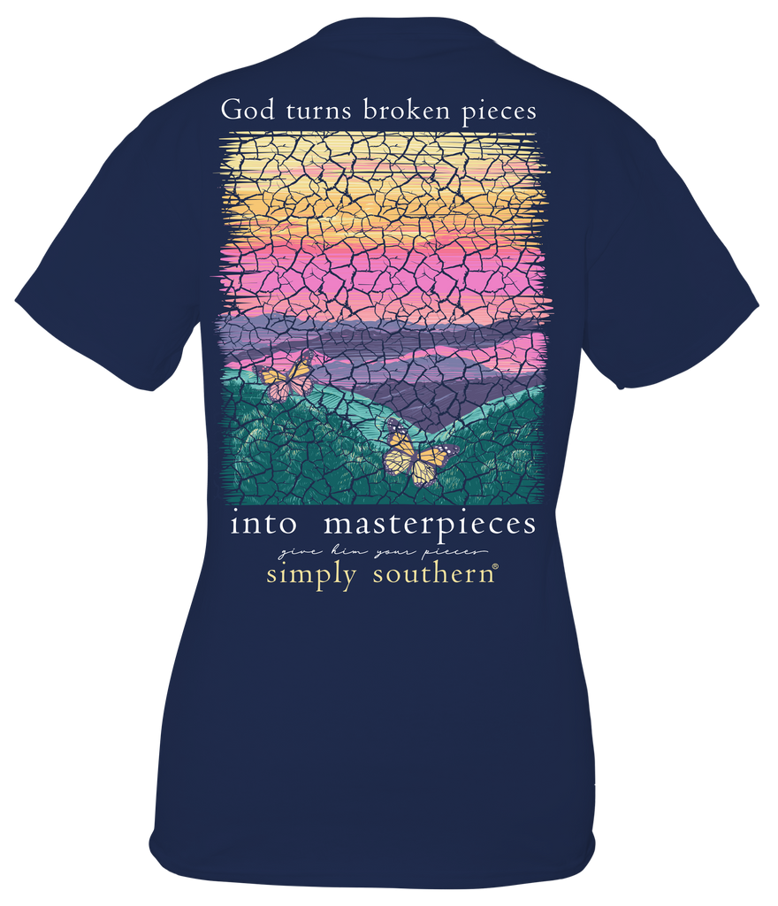 God Turns Broken Pieces Into Masterpieces - SS - S24 - YOUTH T-Shirt