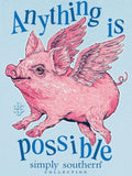 Anything is Possible - Pigs Can Fly - SS - S25 - Adult T-Shirt