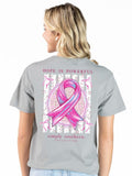 Hope is Powerful - Breast Cancer Awareness - F26 - SS - Adult T-Shirt