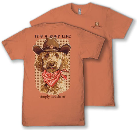 It's A Ruff Life - Dog - Western - S26 - SS - Adult T-Shirt
