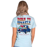 Born To Sparkle - Vintage Truck - S23 - SS - Adult T-Shirt