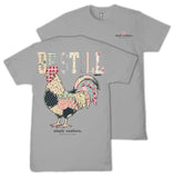 Be Still - Rooster - Patchwork - F26 - SS - YOUTH T-Shirt