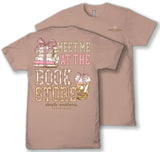 Meet Me At The Book Store - Books - Coffee - Bows - S26 - SS - YOUTH T-Shirt