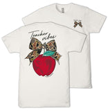Teacher Vibes - Apple - Camo Bow - S26 - SS - Adult T-Shirt