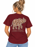 Elephant - Leopard Spots - F26 - SS - Adult T-Shirt