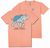 Beach - Elephant - Sea Turtles - Conserve & Protect - S25 - SS - Adult T-Shirt